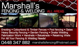 Marshalls fencing