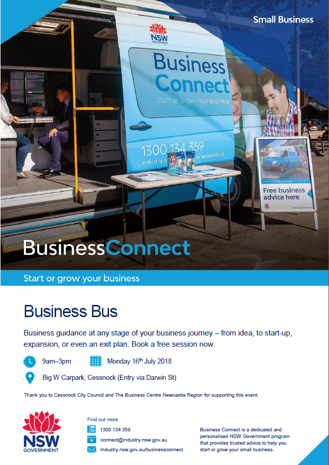Business Bus Poster 