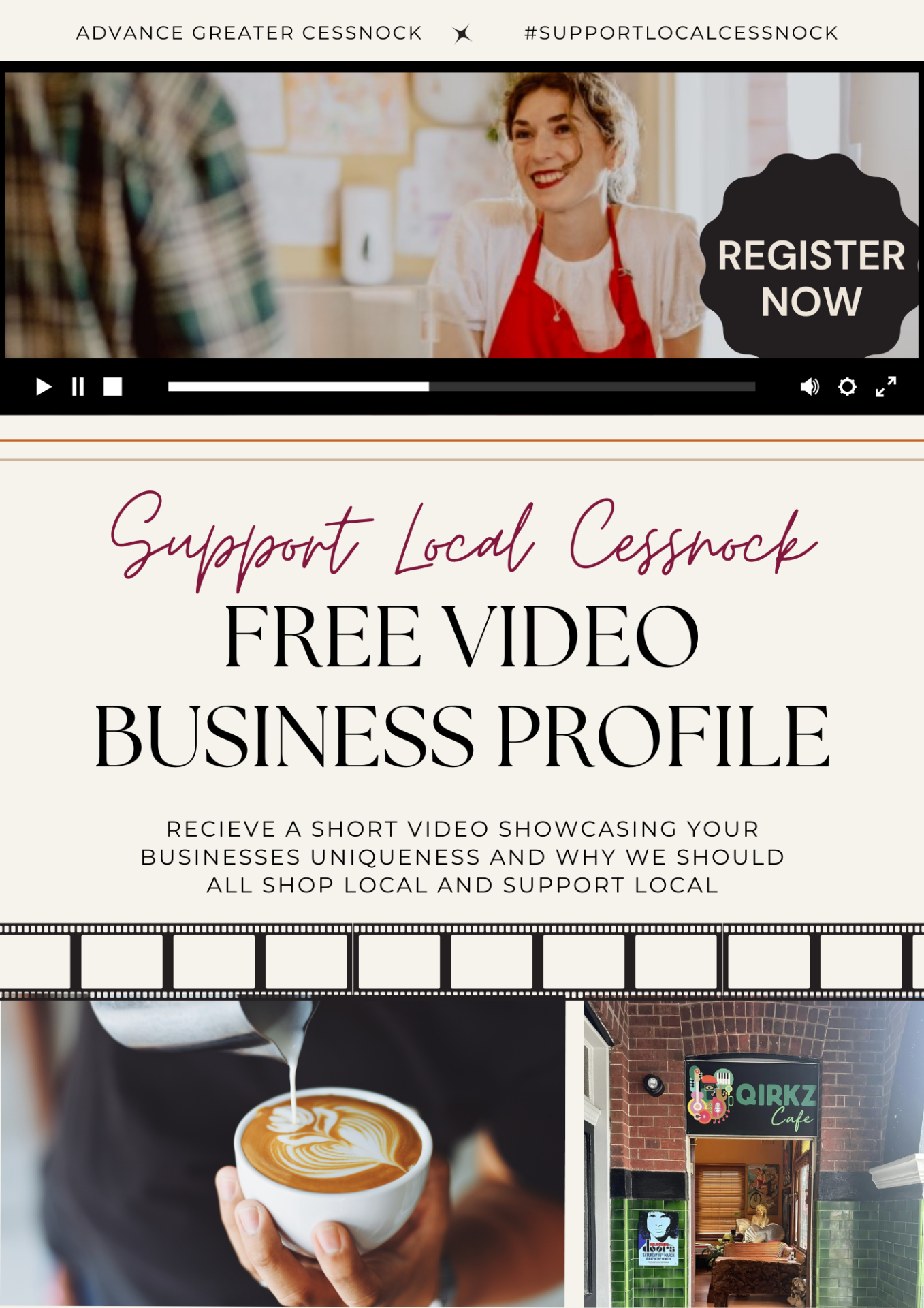 Business Profile Video Graphic