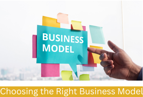 Choosing Business Model Webpage