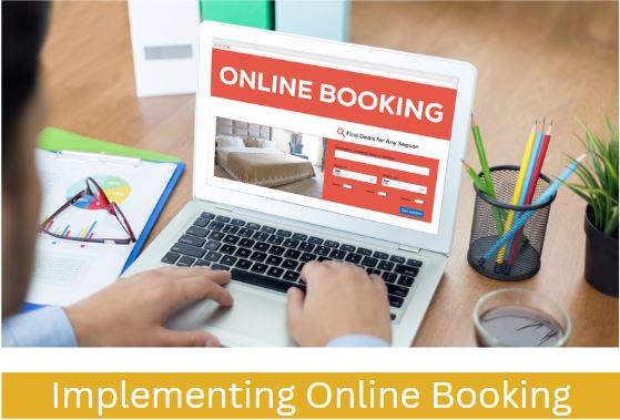 Online Booking Webpage