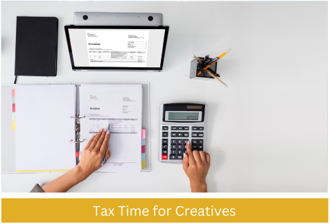 Tax Time Creative Webpage